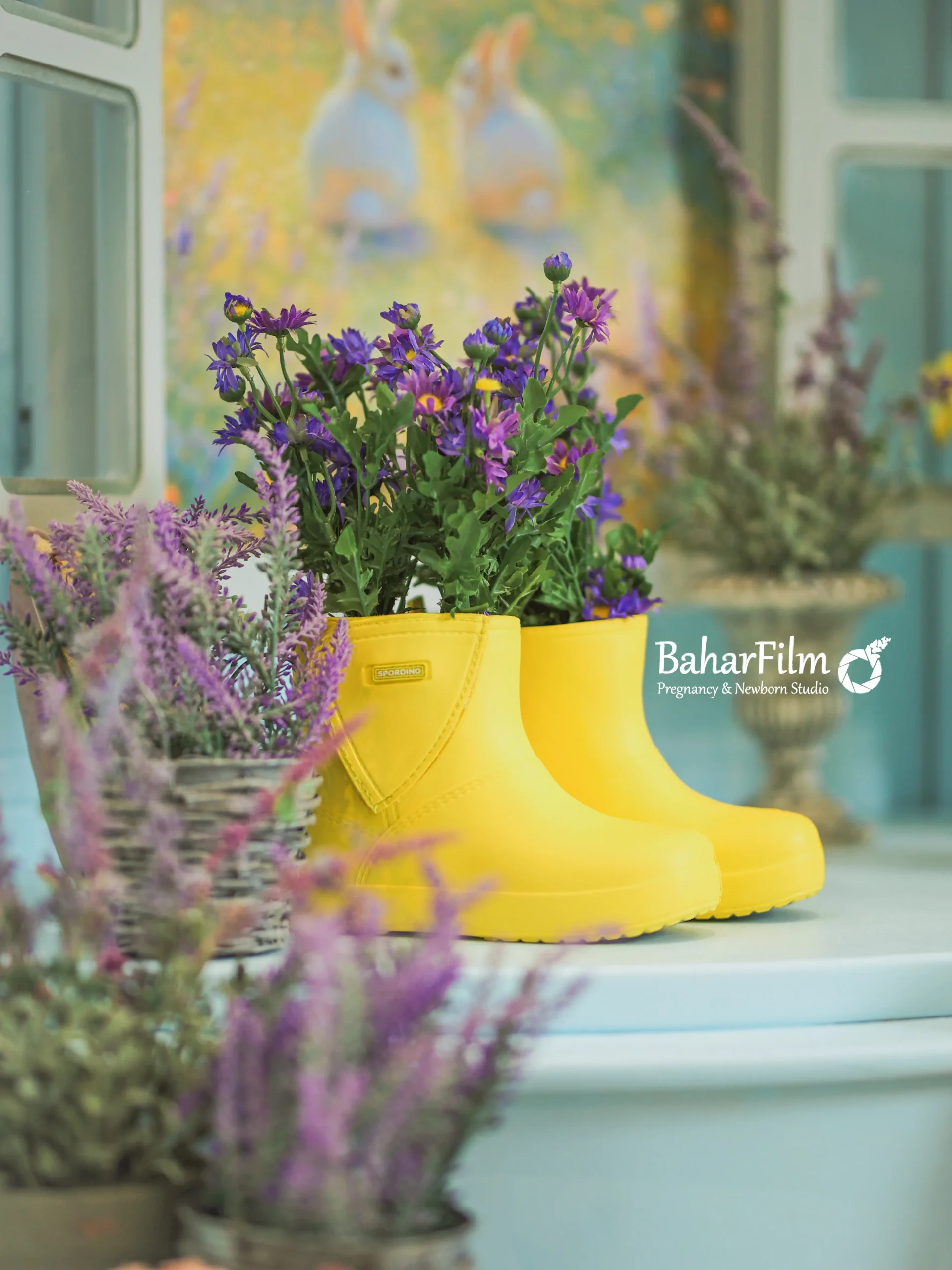 دکور بهار خرگوشی