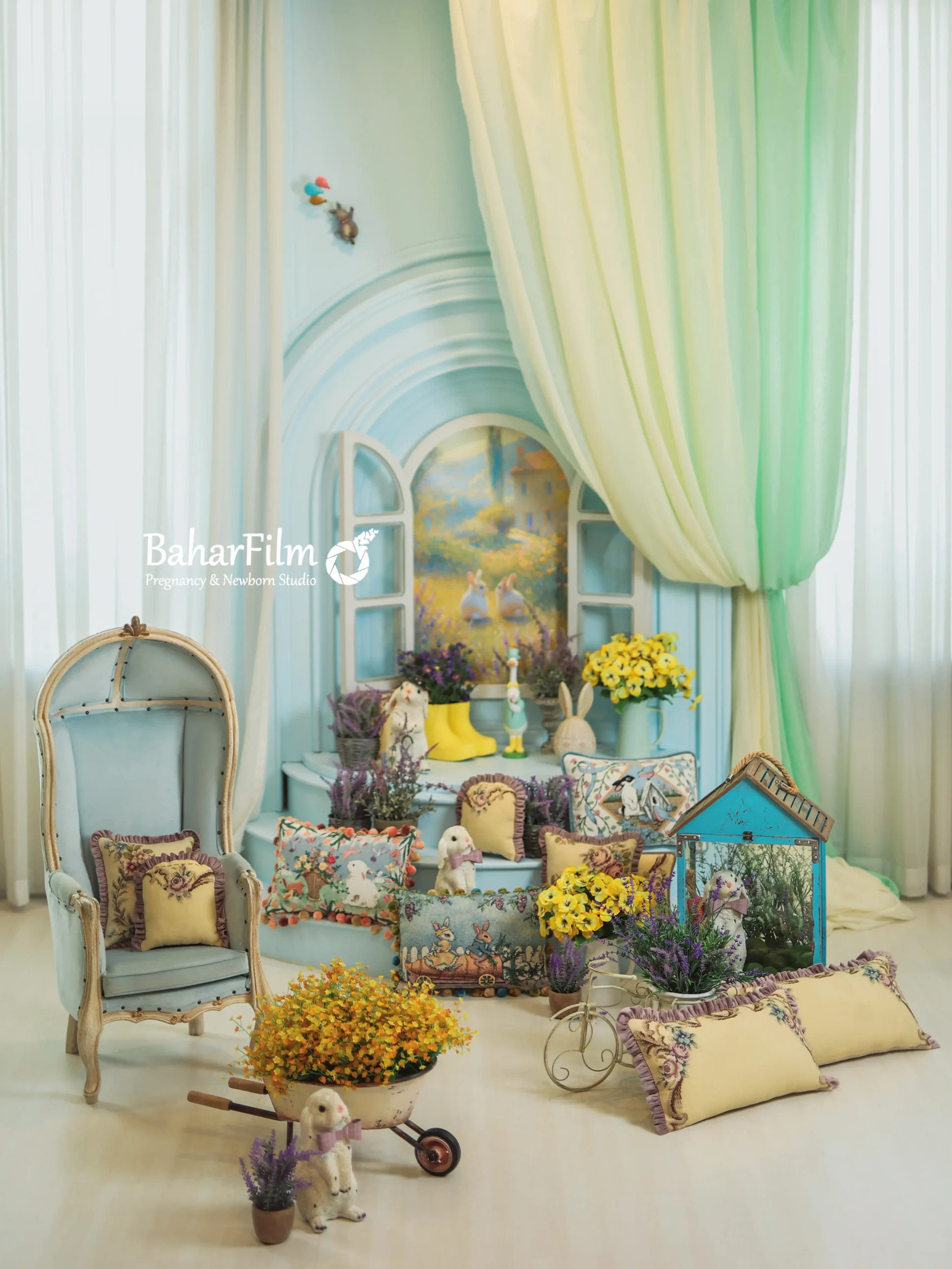 دکور بهار خرگوشی